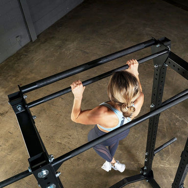 Body-Solid Pro Clubline Dual Chin Bar Attachment - SPRDCB Pull Up Workout Top View