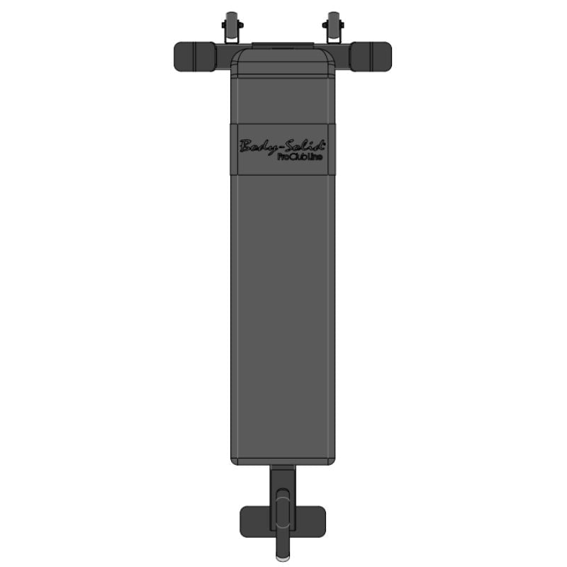 Body-Solid Pro Clubline Flat Bench - SFB125 Schematics