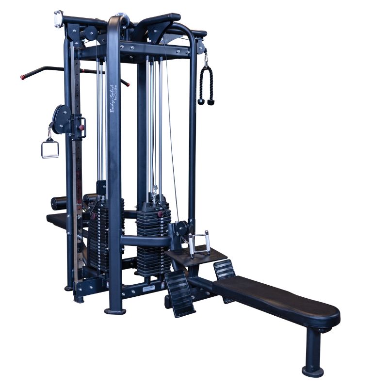 Body-Solid Pro Clubline SJG100 4-Stack Jungle Gym Main