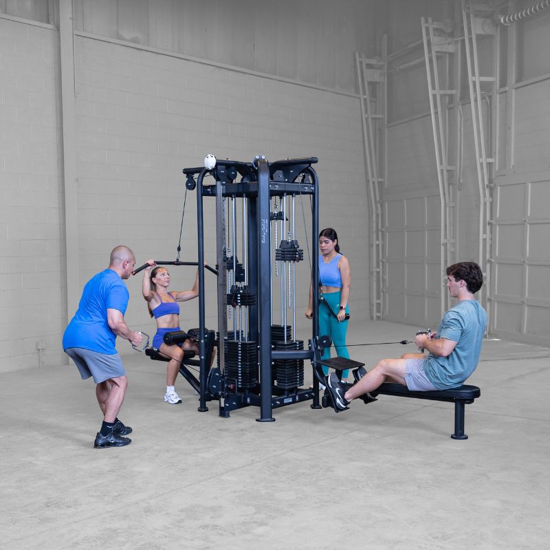 Body-Solid Pro Clubline SJG100 4-Stack Jungle Gym Sample Exercise 6