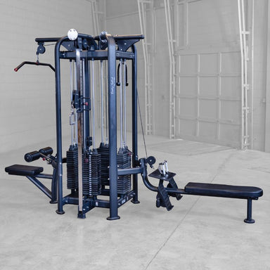 Body-Solid Pro Clubline SJG100 4-Stack Jungle Gym Side View