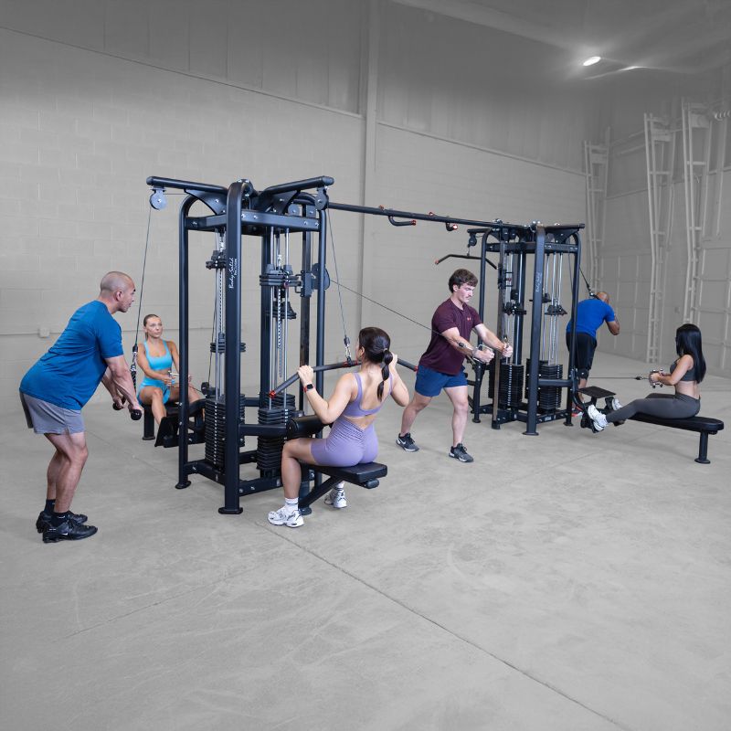 Body-Solid Pro Clubline SJG800 8-Stack Jungle Gym Workouts