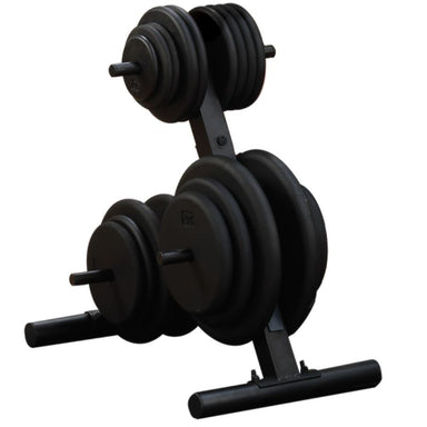 Body-Solid Standard Plate Tree SWT14 with Standard Cast Iron Plates