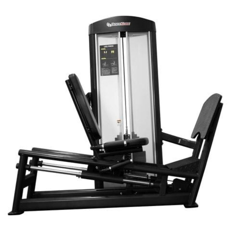 BodyKore Isolation Series - Seated Leg Press - GR614 Black