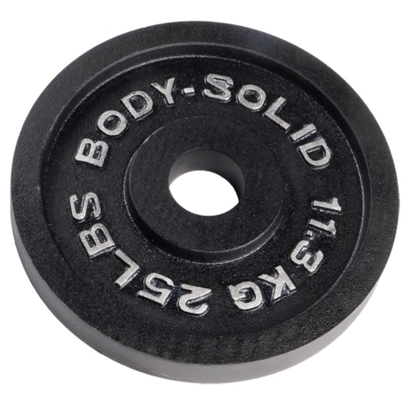 Body Solid Cast Iron Olympic Plates 25 lb cast iron olympic plate