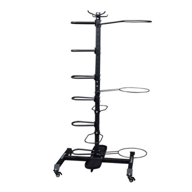 Body Solid GAR100 Multi Accessory Storage Rack Empty Right Side