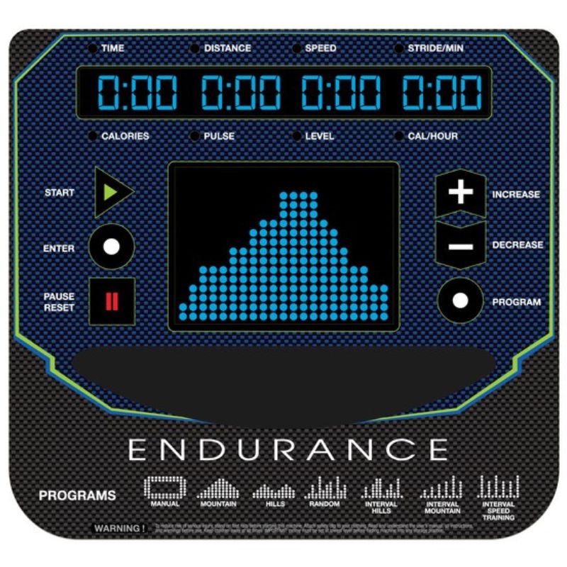 Body Solid E400 Endurance Elliptical Trainer LED