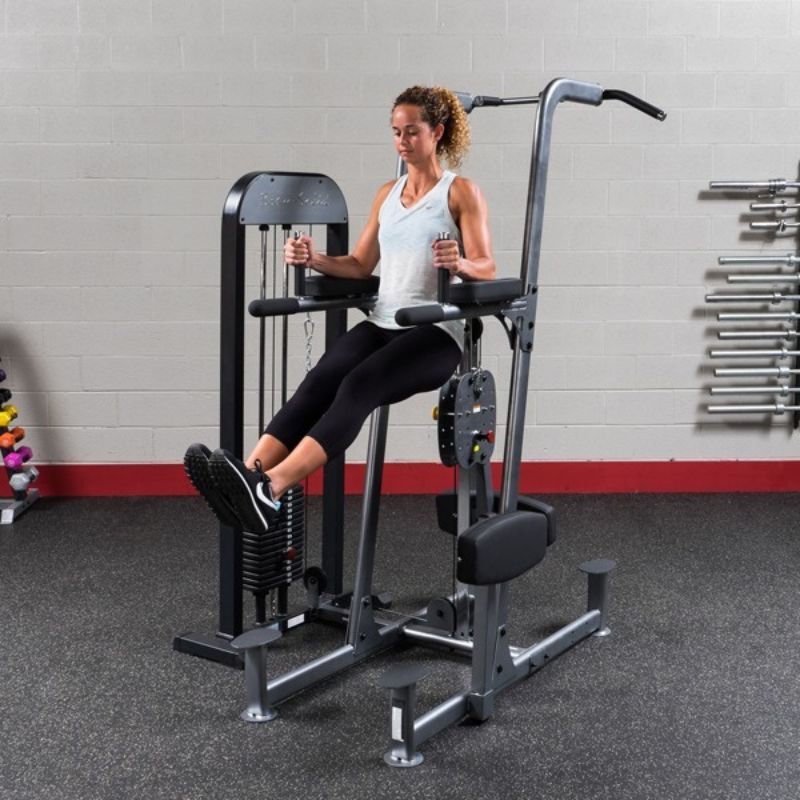 Body Solid  FCD-STK Pro-Select Weight Assisted Chin-Dip Machine Exercise