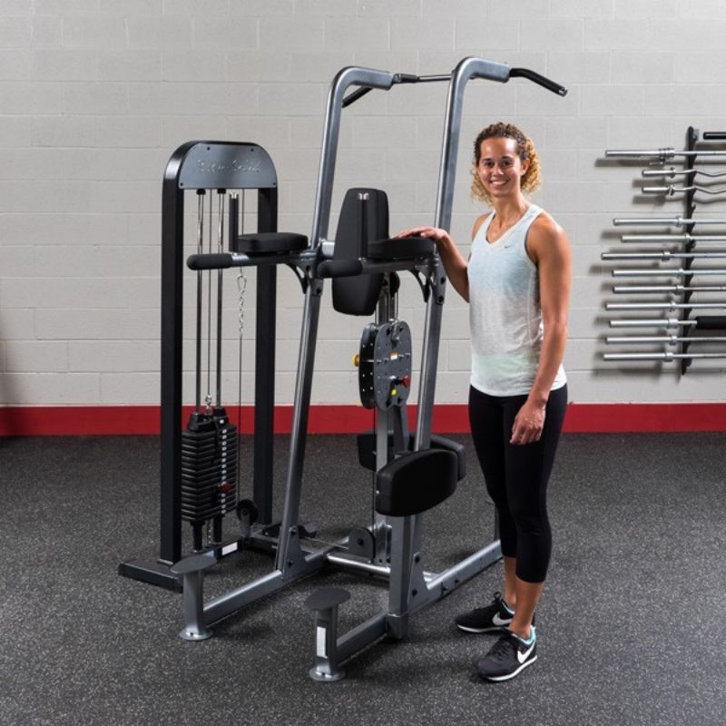 Body Solid  FCD-STK Pro-Select Weight Assisted Chin-Dip Machine Exercise