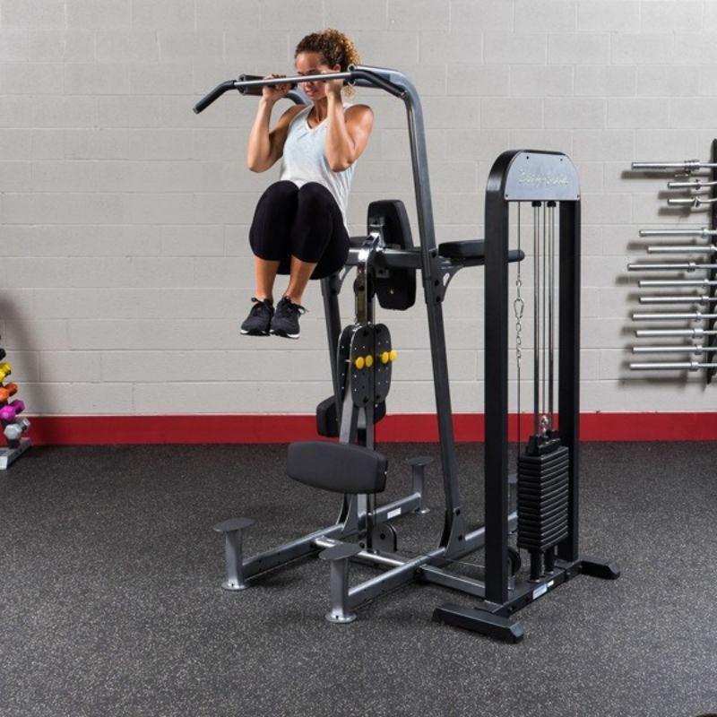 Body Solid  FCD-STK Pro-Select Weight Assisted Chin-Dip Machine Exercise