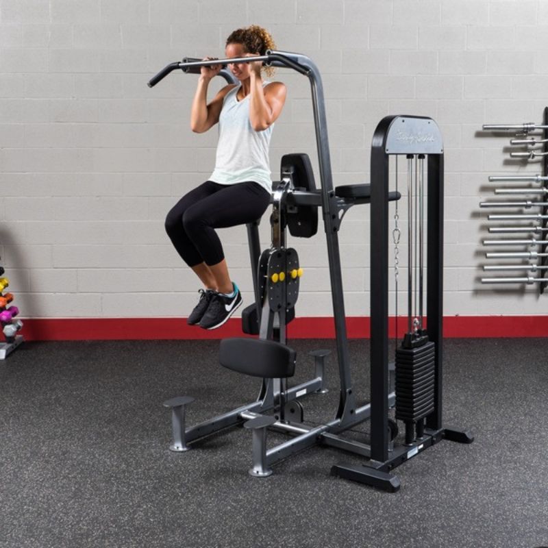 Body Solid  FCD-STK Pro-Select Weight Assisted Chin-Dip Machine Exercise