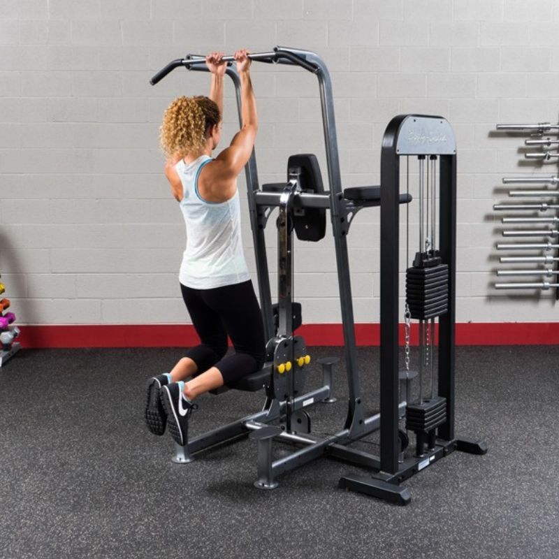 Body Solid  FCD-STK Pro-Select Weight Assisted Chin-Dip Machine Exercise