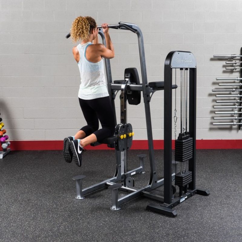 Body Solid  FCD-STK Pro-Select Weight Assisted Chin-Dip Machine Exercise