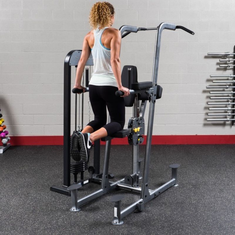 Body Solid  FCD-STK Pro-Select Weight Assisted Chin-Dip Machine Exercise