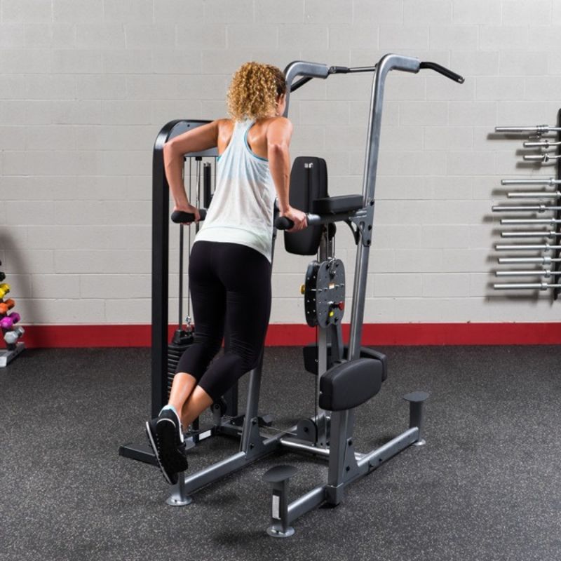Body Solid  FCD-STK Pro-Select Weight Assisted Chin-Dip Machine Exercise
