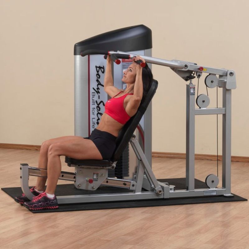 Body Solid S2MP/2 Pro Clubline Multi Press with 210LB Stack Shoulder Press