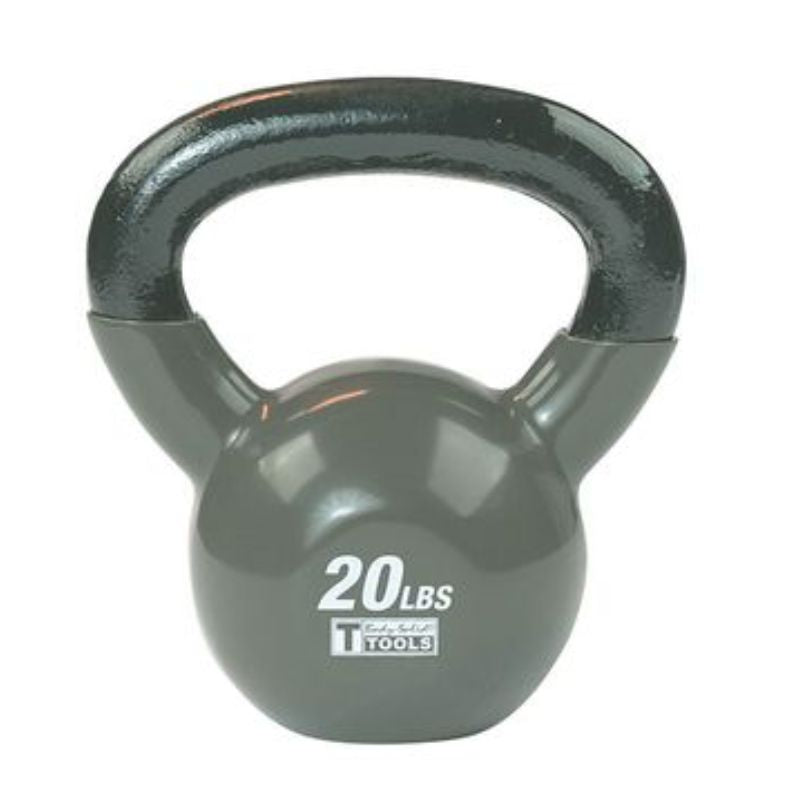 Body Solid Vinyl Dipped Kettlebells 20 lb Vinyl Kettlebell