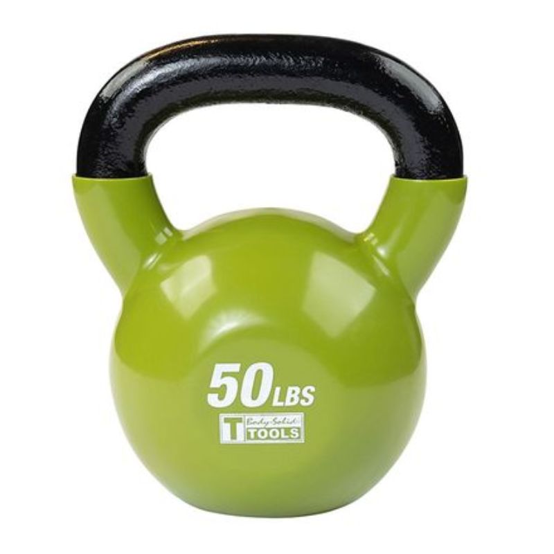 Body Solid Vinyl Dipped Kettlebells 5 lb Kettlebell