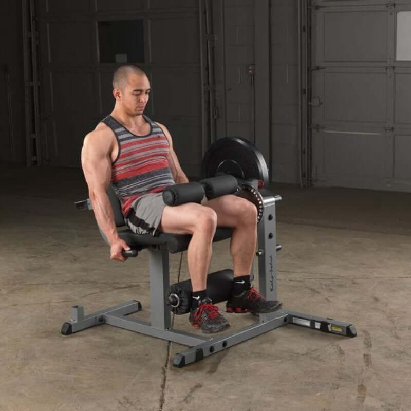 GCEC340B  Body Solid Cam Series Seated Leg Extension and Curl Sample Exercise