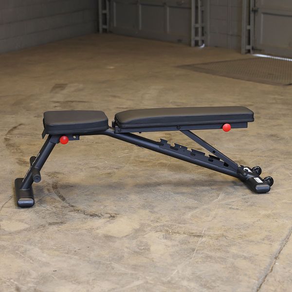 Body-Solid Commercial Folding Bench - GFID225B Flat Bench