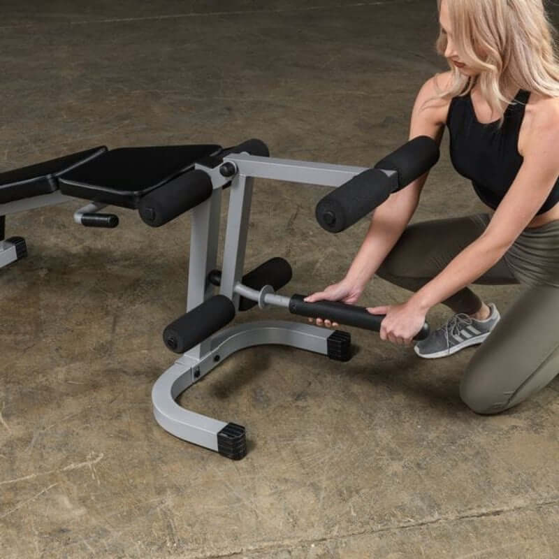 PLCE165X  Body Solid Powerline Leg Curl Leg Extension Machine