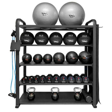 RCK-ACR45 TAG Fitness  Large Storage Cart (Rack Only) Sample with Accessories