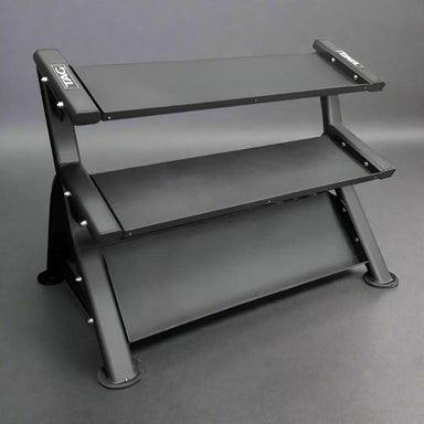 RCK-HDR70 TAG Fitness  HEX 3 Tier Dumbbell Rack (Holds 15 Pairs) Empty