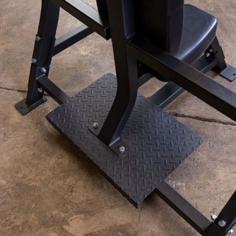 Body-Solid Pro Clubline Olympic Shoulder Press Bench - SOSB250 Spotter Stand Included