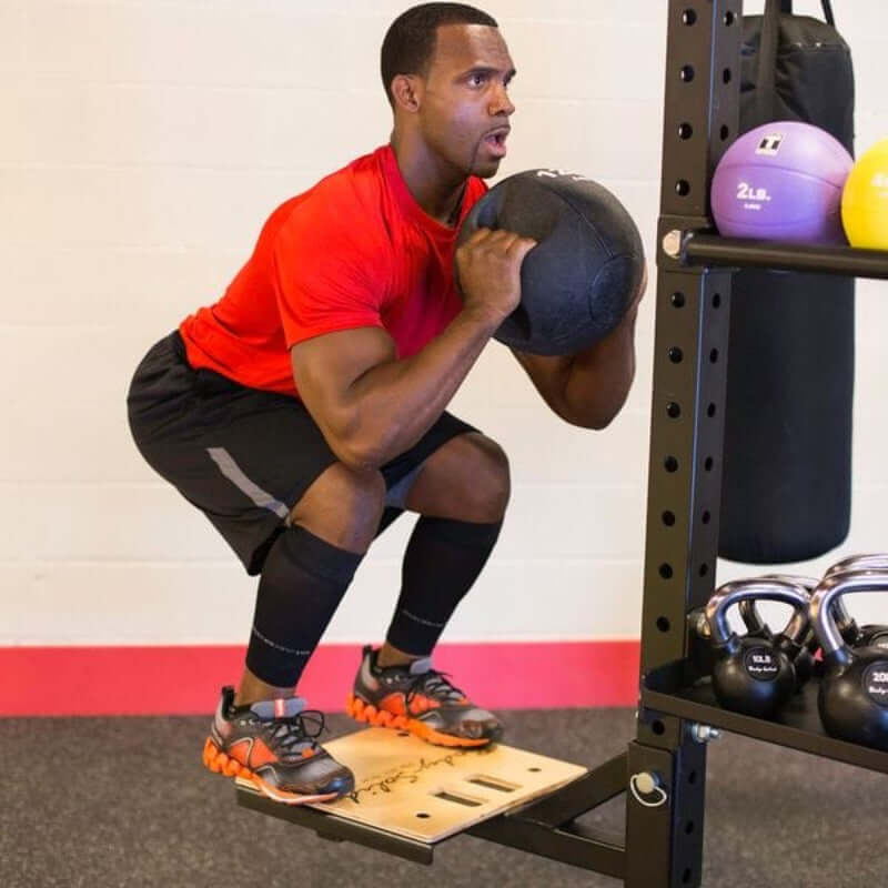 SPRSTEP Body Solid PLYO Step Hex or SPR1000 Sample Exercise