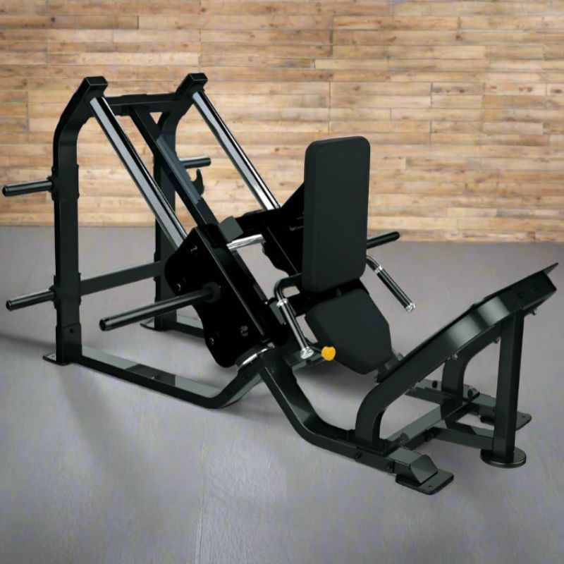 TAG Fitness Elite Plate Loaded Hack Squat Main Display Inside Gym