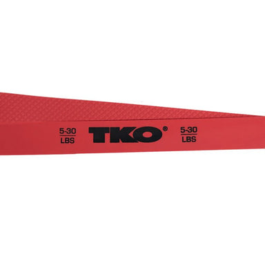 TKO Strength 4 Strength Band Bundle (Extra Light through Heavy) - S3120-23 Red Light 5-30lbs