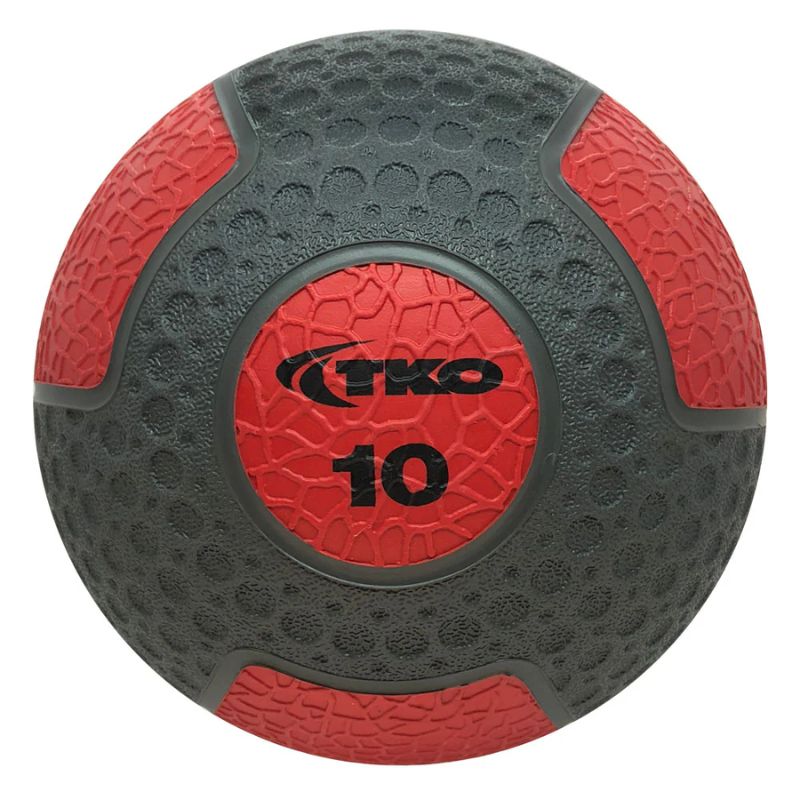 TKO Strength Commercial Rubberized Medicine Ball 10 lb Medicine Ball