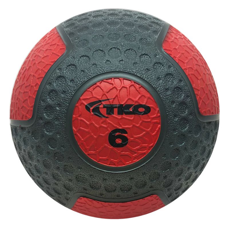 TKO Strength Commercial Rubberized Medicine Ball 6 lb Medicine Ball