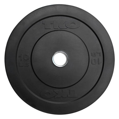 TKO Strength Rubber Bumper Plates Set - 802BP 10 lb Bumper Plates
