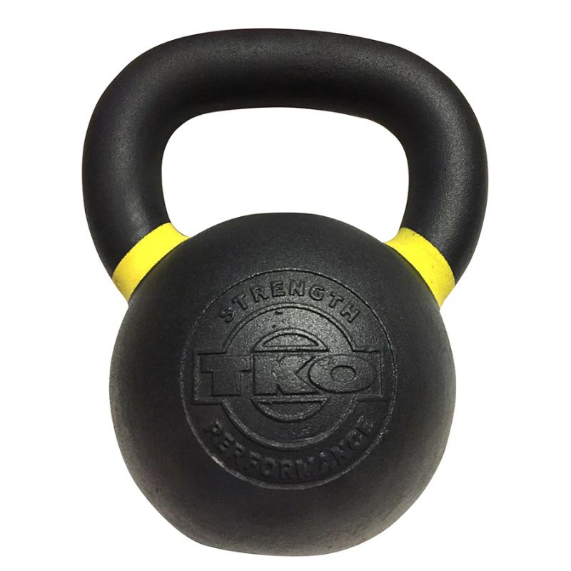 TKO Strength Pro Cast Kettlebell Logo