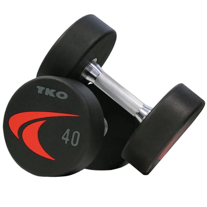 TKO Strength Signature Round Urethane Dumbbell Sets - 830US