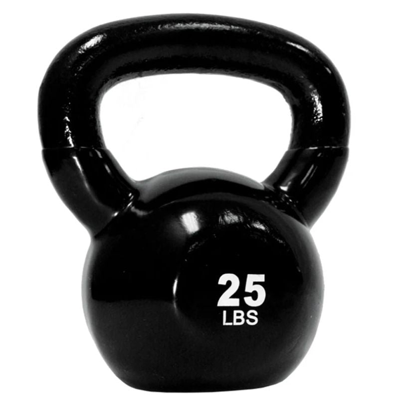 TKO Strength Vinyl Coated Kettlebells 25 lb Kettlebells