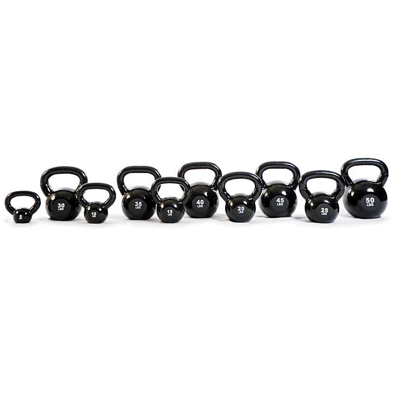 TKO Strength Vinyl Coated Kettlebells 5 lb Kettlebells - 50 lb Kettlebells