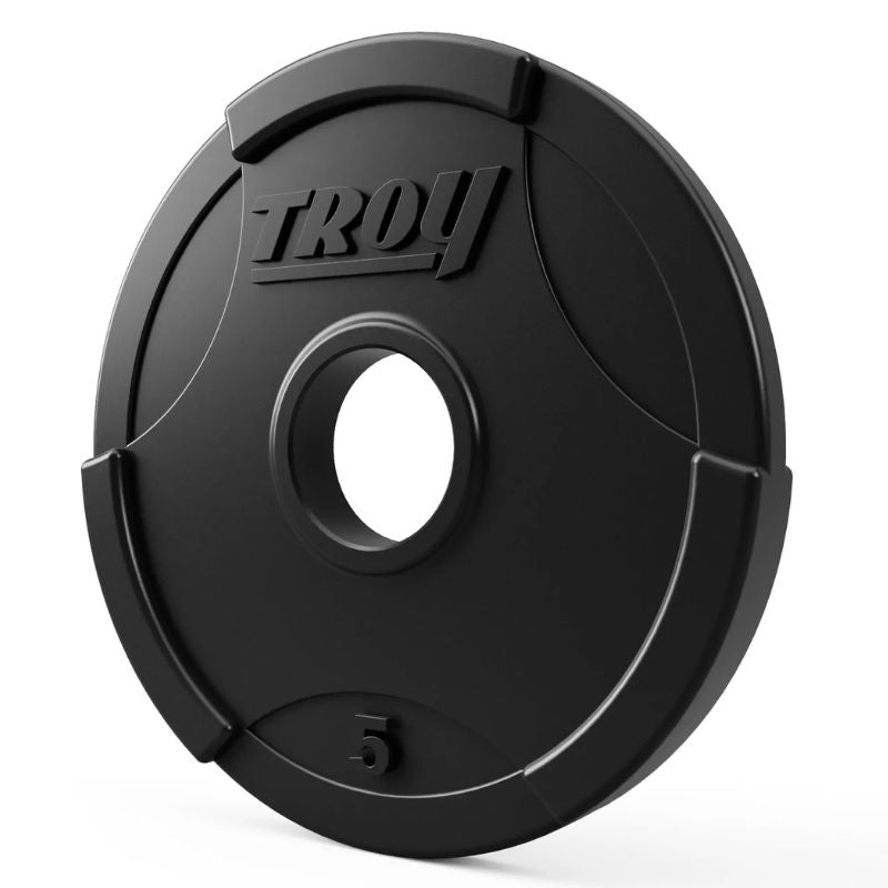 TROY GO-R Rubber Encased Olympic Grip Plate 5 lb