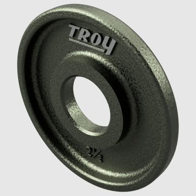 TROY HO Machined Olympic Plate, Wide Flange 2.5 lb Weight Plate