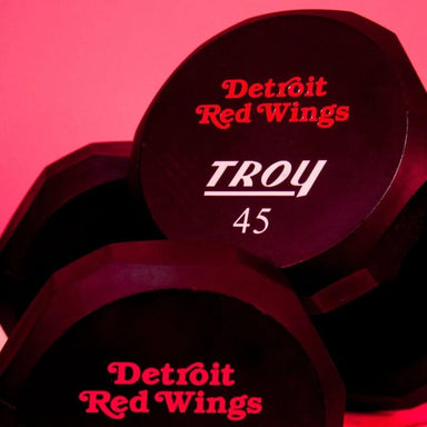 Troy TSD-UL 12-Sided Urethane Dumbbell Set with Custom Logo 45lbs Pair