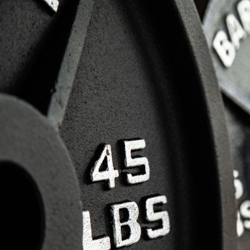 Troy BO Economy Black Cast Iron Olympic Plate Gallery 1