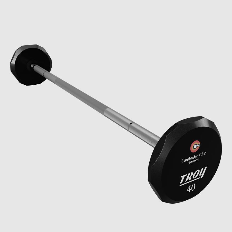 Troy TSB-020-110UL Fixed Barbell Set with Custom Logo Straight Barbell 2
