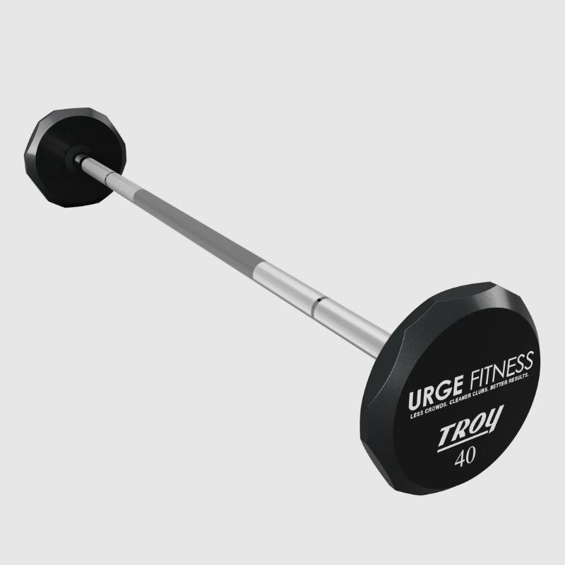 Troy TSB-020-110UL Fixed Barbell Set with Custom Logo Straight Barbell 3