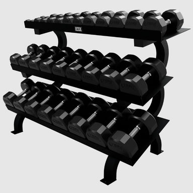 Troy VERTPAC-TSDR75 12-Sided Dumbbells & Rack Set Main Display