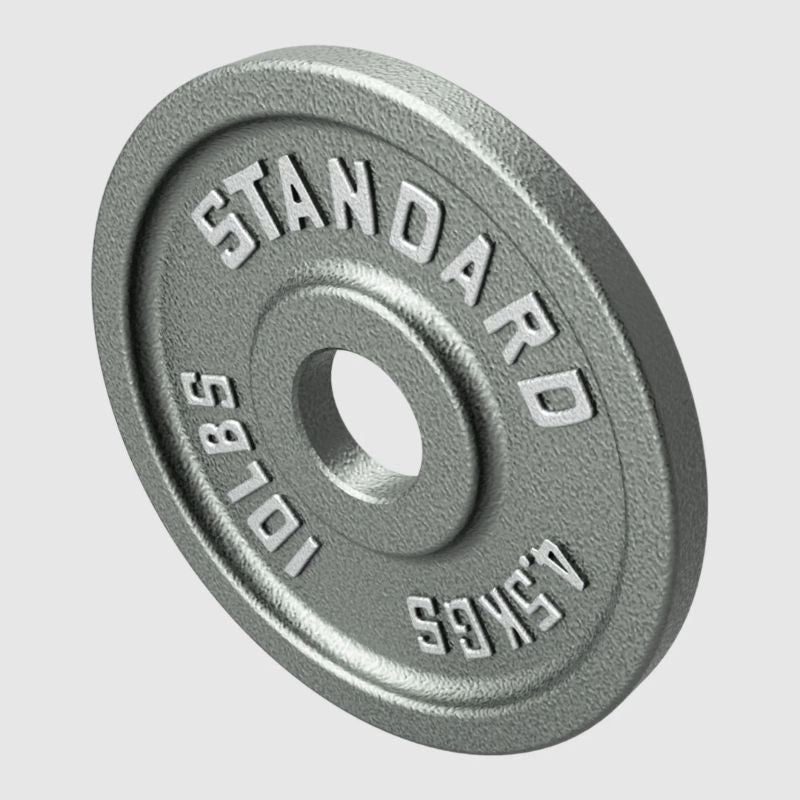 USA Sports by Troy Cast Iron Olympic Gray Plate Cast Iron 10 lb Plates