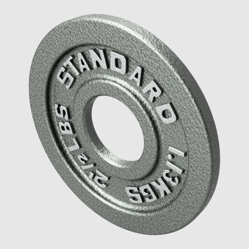 USA Sports by Troy Cast Iron Olympic Gray Plate Cast Iron 2.5 lb Plates