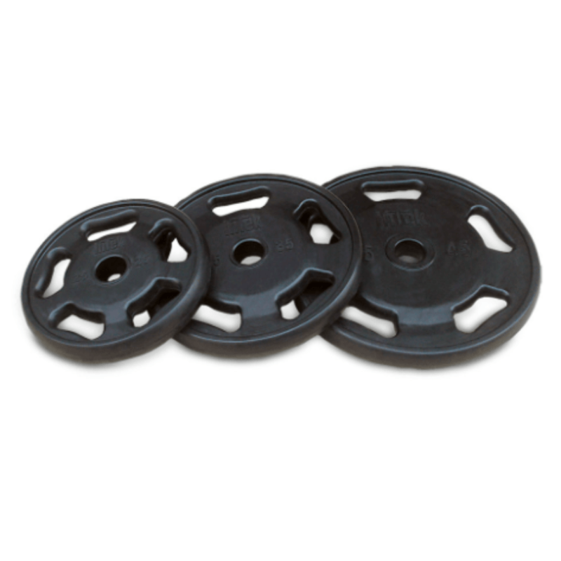 Intek Strength Champion Series Rubber Olympic Plate Dumbbells Direct