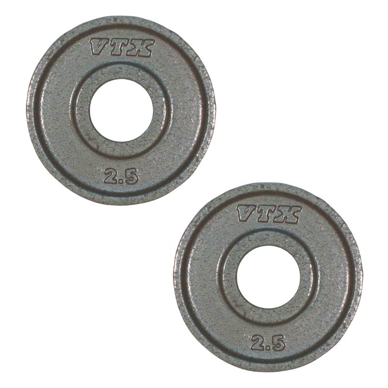 VTX GO-V 3 Slot Olympic Grip Plate 2.5lb Pair