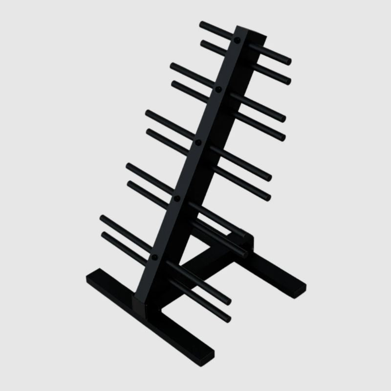 VTX T-HDR Aerobic Dumbbell Rack For Neoprene and Vinyl Dumbbells Empty